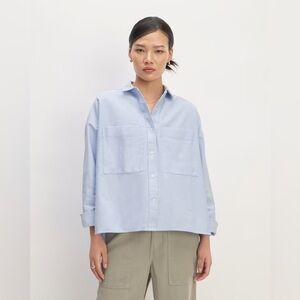 Everlane boxy oxford shirt